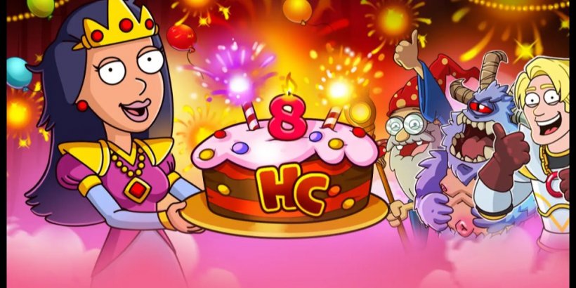 Hustle Castle celebrates its eighth anniversary with the Mushroom Loot event