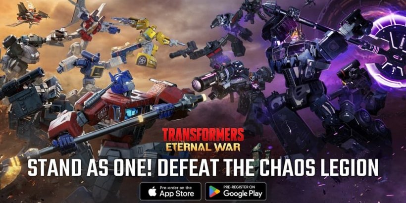Transformers: Eternal War's pre-registration rewards give you classic characters 