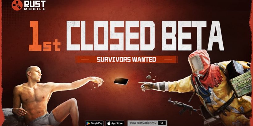 Rust sets a date next month for first closed beta test on mobile