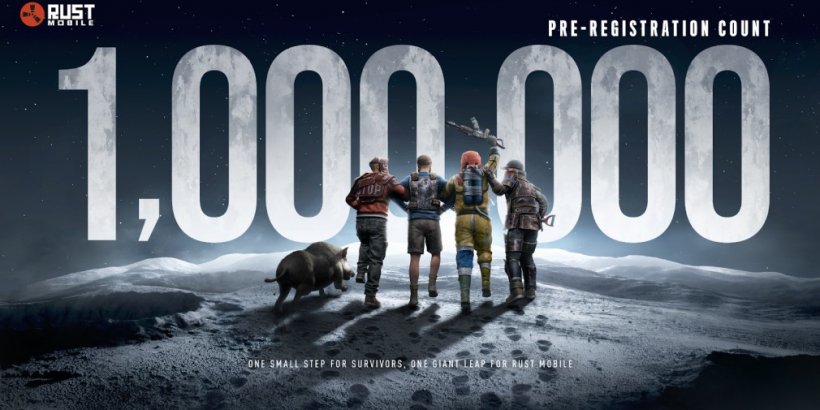 Rust Mobile begins its first closed beta test after crossing one million pre-registrations