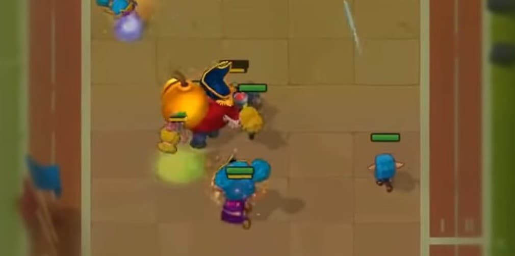 battle on the first arenas