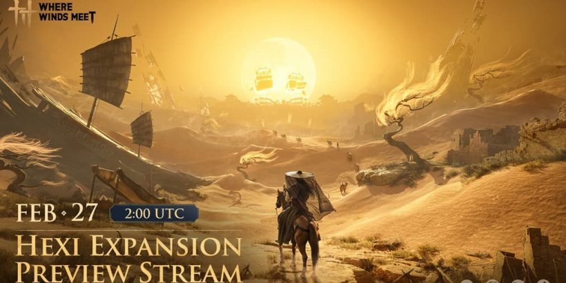 Where Winds Meet sets a date for livestream showcase of the upcoming Hexi expansion