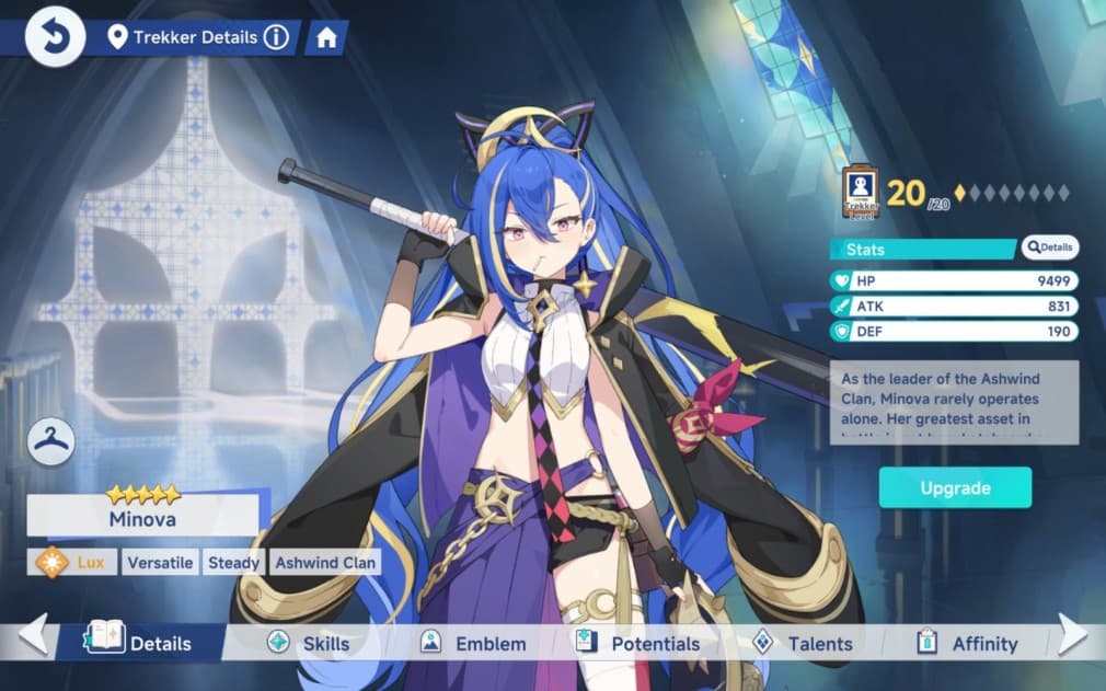 minova the blue haired girl with a baseball bat and skateboard
