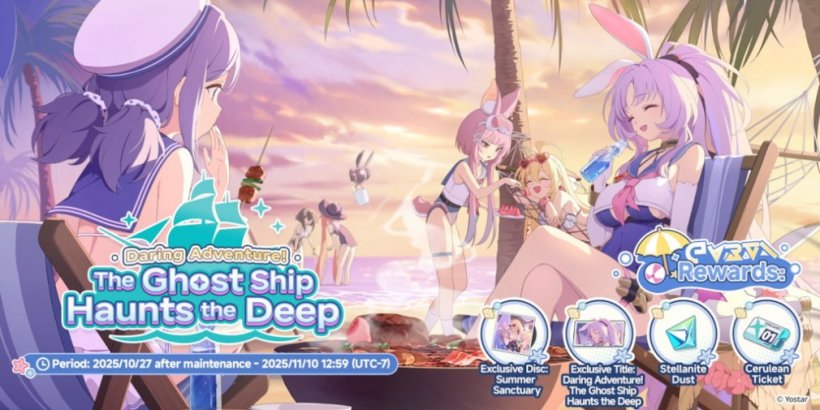 Stella Sora is celebrating Halloween with its first-ever event featuring an adventure at sea