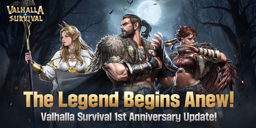 Valhalla Survival's first anniversary festivities are here, with a new server, hero reworks, and lots of login bonuses