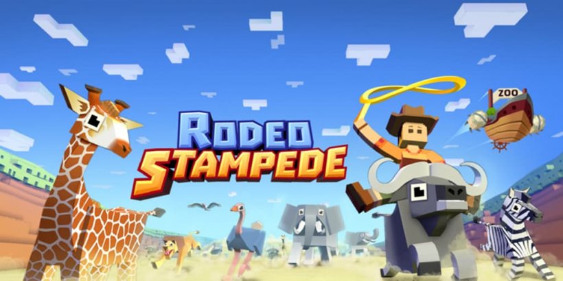 Rodeo Stampede+ is one of the latest additions to Apple Arcade in a literal thrill ride