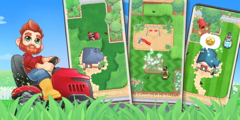 It's Literally Just Mowing+ is a new addition to Apple Arcade, letting you show the grass who's boss