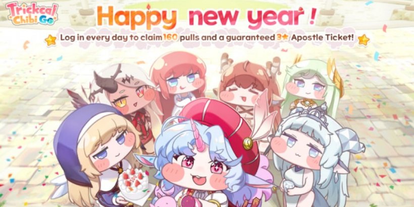 Trickcal: Chibi Go celebrates 100 days with free pulls, new Apostle Epica, and returning player rewards