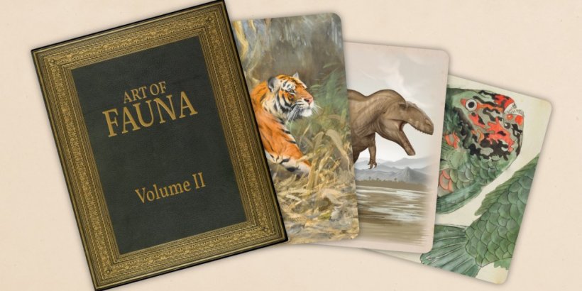 Art of Fauna adds 110 new puzzles, including its first dinosaur pack