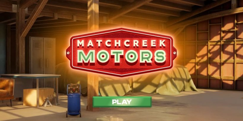 Matchcreek Motors is Hutch's new match-three puzzler, out now on iOS and Android