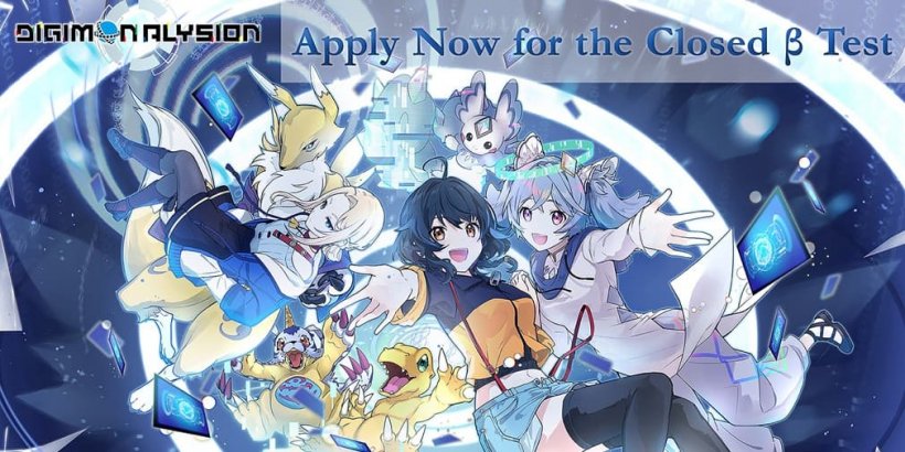 Digimon Alysion opens applications for closed beta test