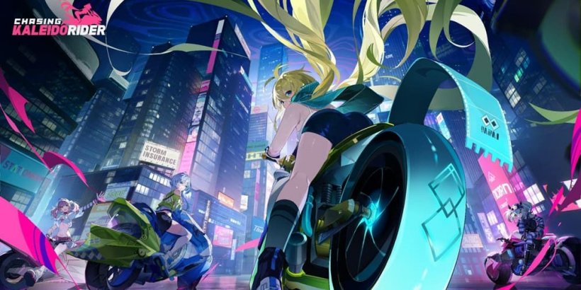 Chasing Kaleidorider, the upcoming motorcycle action RPG, opens pre-registration