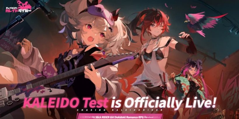 Chasing Kaleidorider gives us an early glimpse of gameplay in its playtest