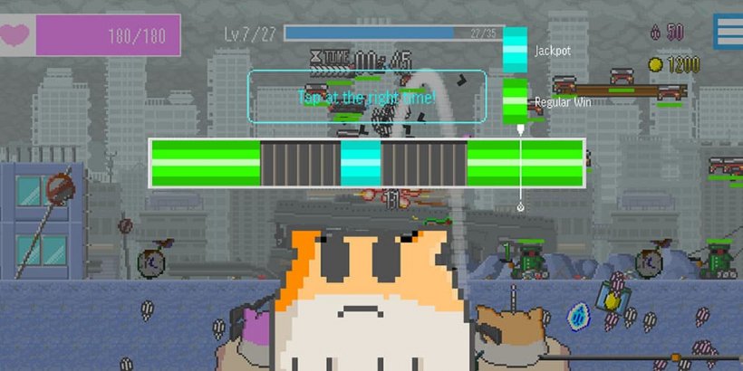 standing beneath the crate prize meter