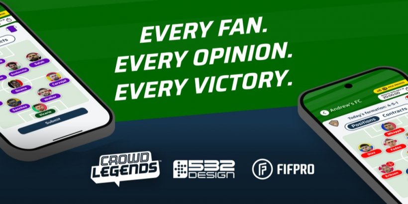 Crowd Legends: Football puts fans in the manager’s seat for daily head-to-head showdowns