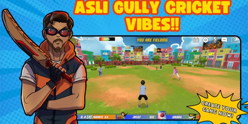 Gully Gangs: Street Cricket offers a casual take on the classic sport