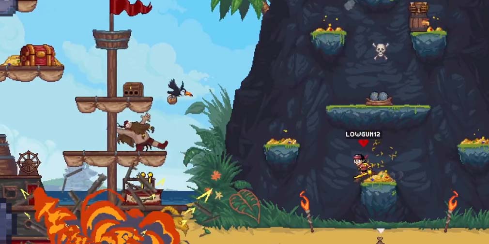 Plunder Panic launches mobile cross-play support, letting you plunder with your pirate pals on the go