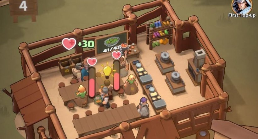 base with happy villagers in dark war survival