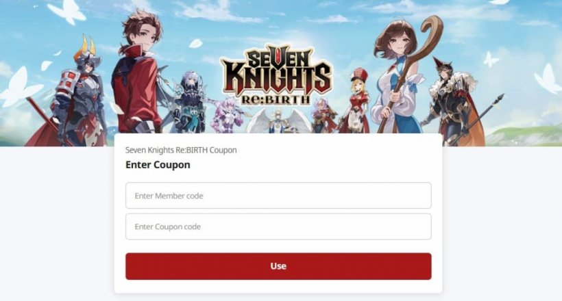 seven knigihts rebirth code redemption window