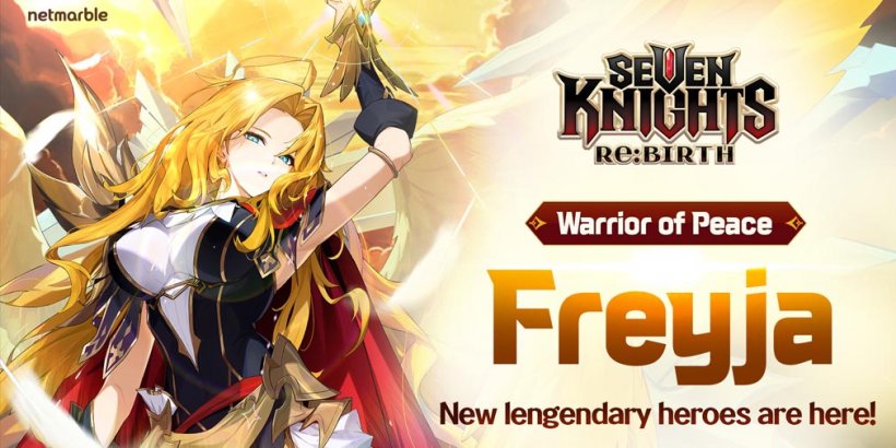 Seven Knights Re:Birth summons the power of the valkyries with [Warrior of Peace] Freyja