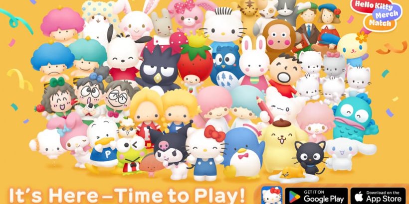 Hello Kitty Merch Match brings more of the iconic feline mascot to mobile