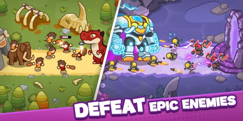 Empire Heroes brings mammoths, Spartans, and stone-age warfare to iOS later this month