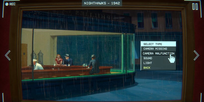 One of the anomalies in Please, Watch the Artwork