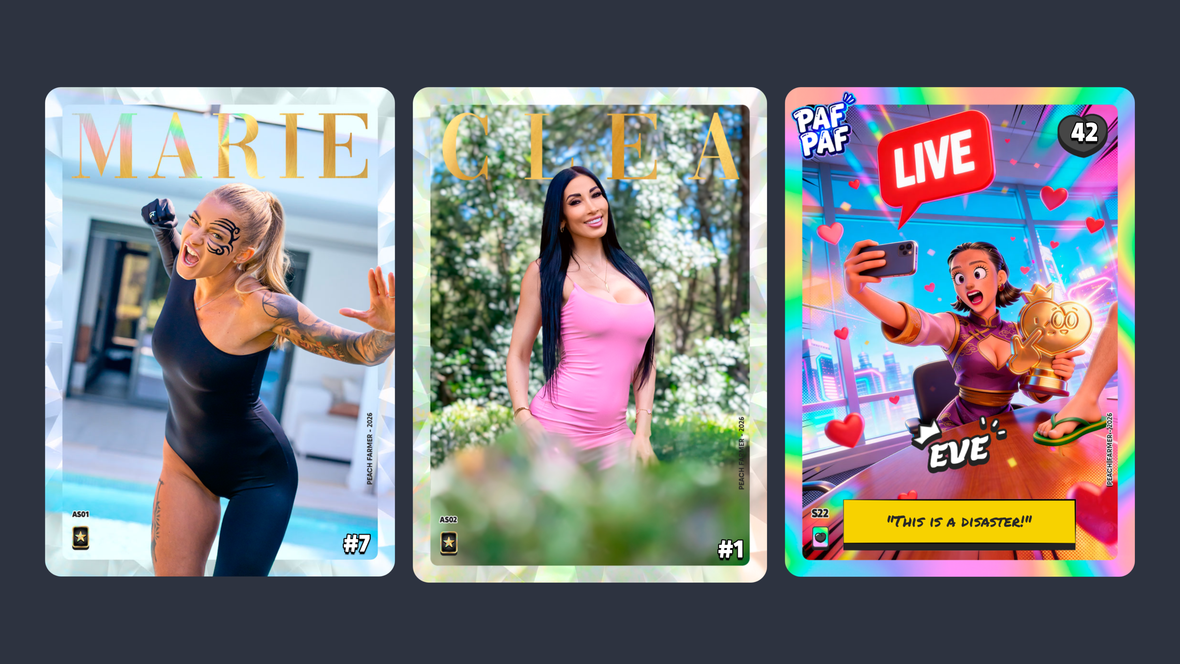 Peach Farmer: TCG icon