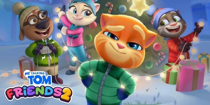 My Talking Tom Friends 2 celebrates Christmas with Talking Ginger’s big arrival
