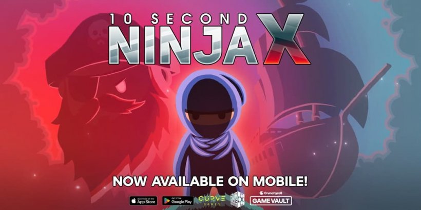 10 Second Ninja X brings speed, precision and stealth to the Crunchyroll Game Vault