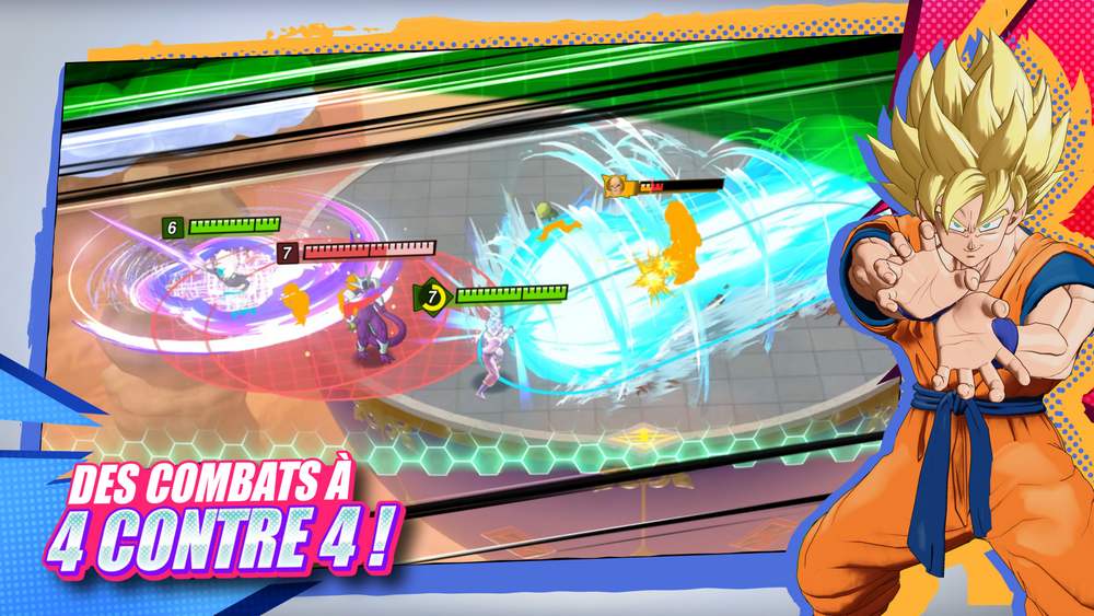 Image promotionnelle en français de Drabon Ball Gekishin Squadra