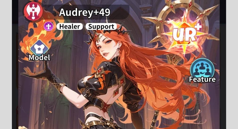 audrey the red haired healer