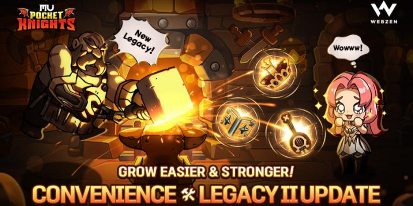 MU: Pocket Knights expands Legacy system with Legacy II tier and Muun advancement overhaul