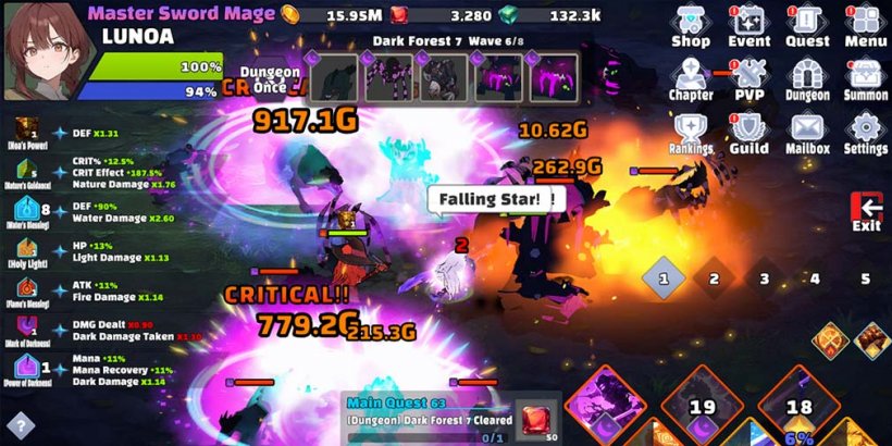 Raising Reincarnated SwordMage thrusts you into a tale of vengeance as the titular swordmage across an idle RPG, out now
