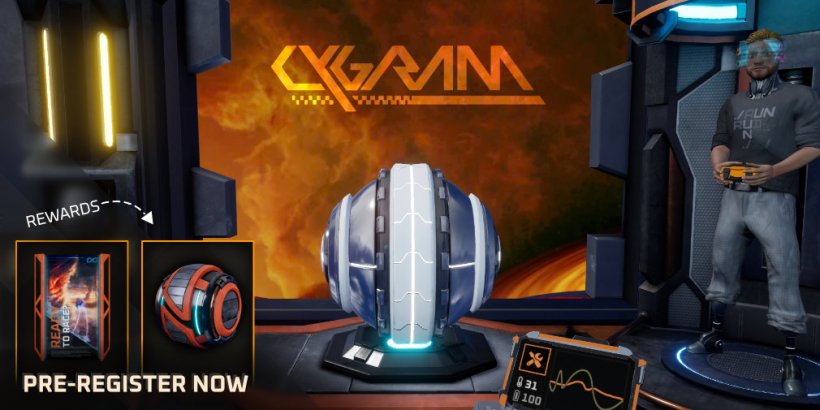 Wrathbound Interactive has opened pre-registration for its high-octane, sci-fi racer, CYGRAM