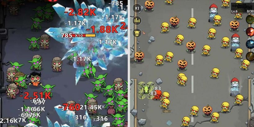 BangBang Zombies lets you auto-fire missiles at cute zombies to defend your base, now in pre-registration