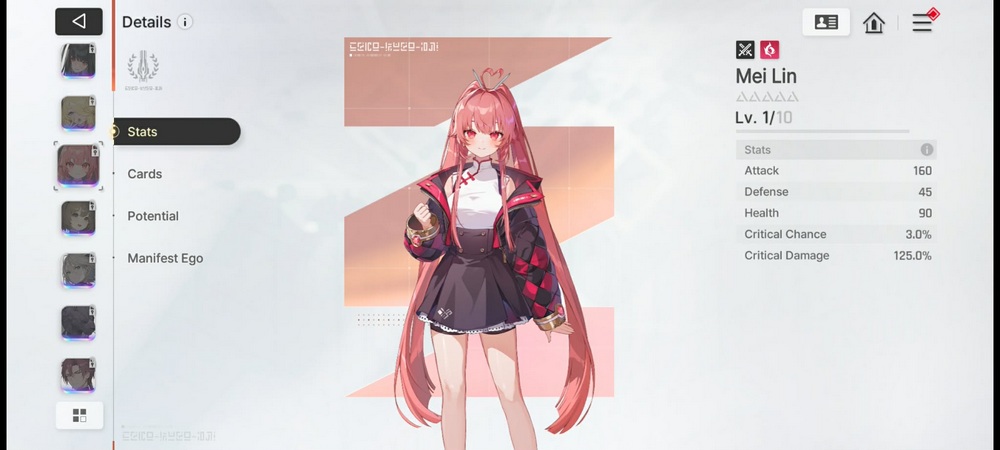 girl with long pink hair in a skirt