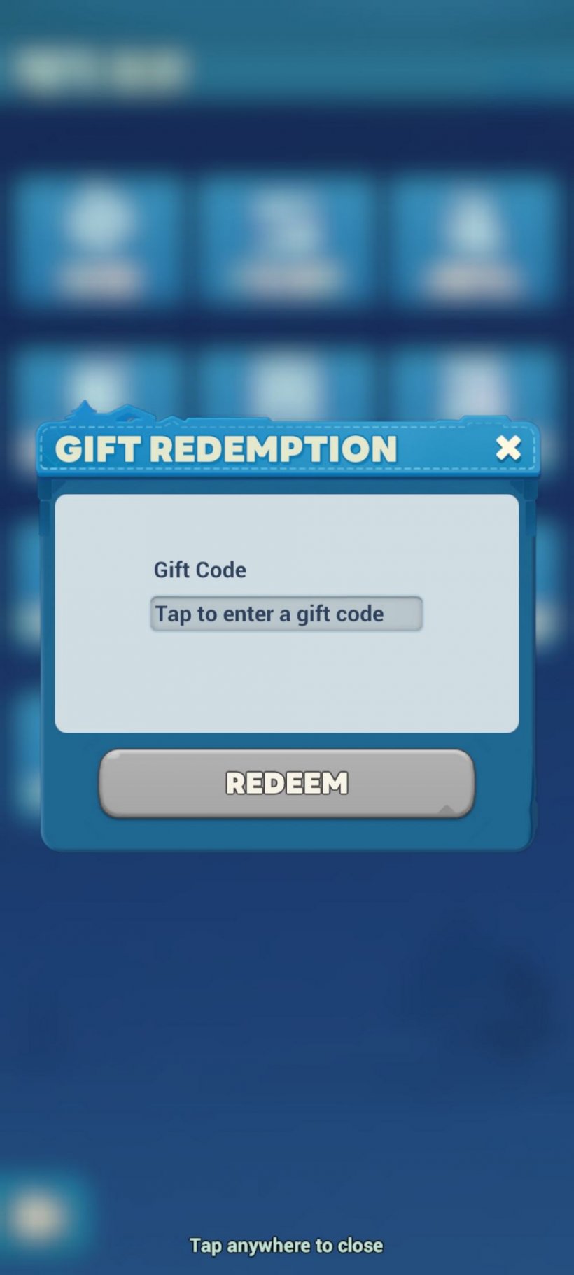 Tiles Survive redeem code option