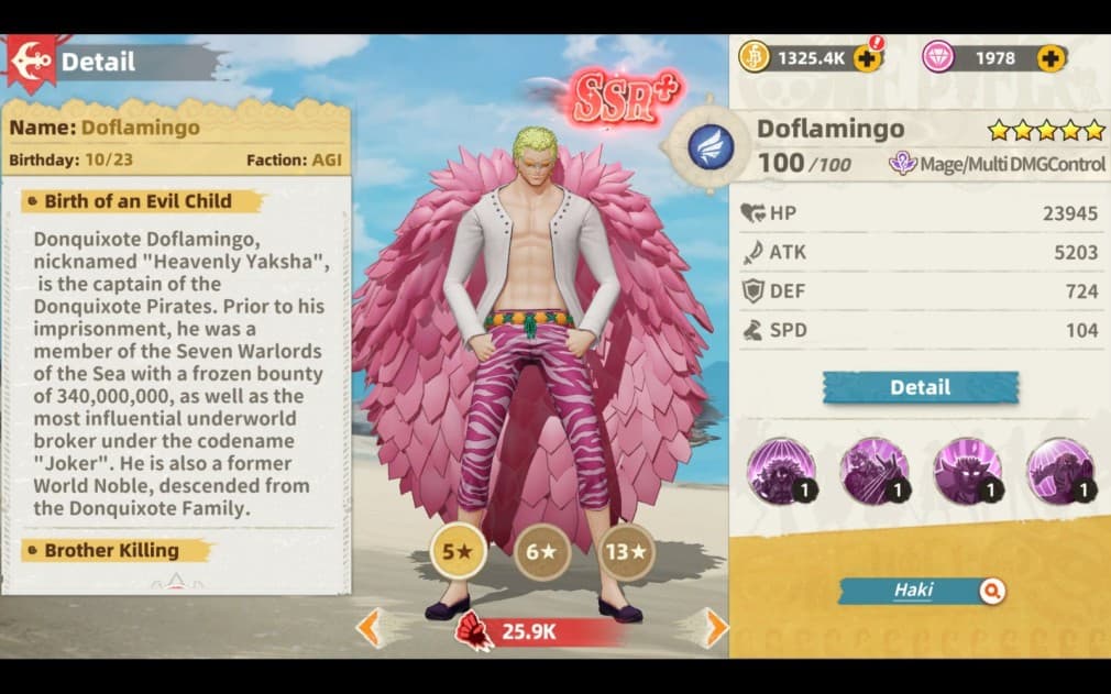 doflamingo in king of sailing