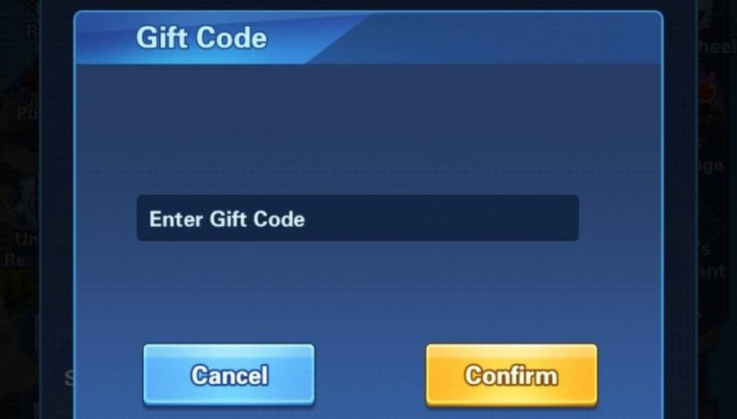 heroes go squad RPG code redemption window