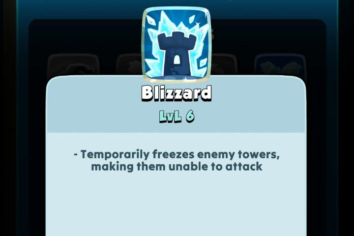 blizzard description at level 6