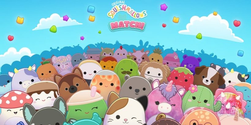 Squishmallows Match brings the super-hit toys to the match-three genre, coming soon