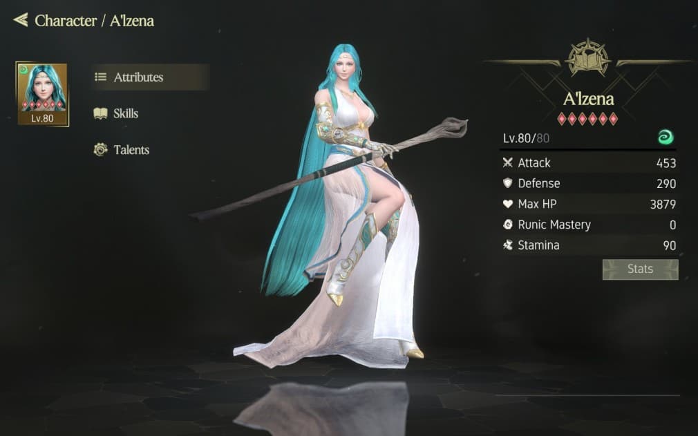 alzena character in avalar raid of shadow
