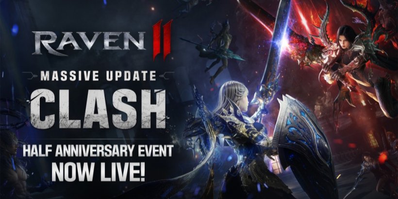 Raven2 Half Anniversary update adds the Clash guild tournament mode