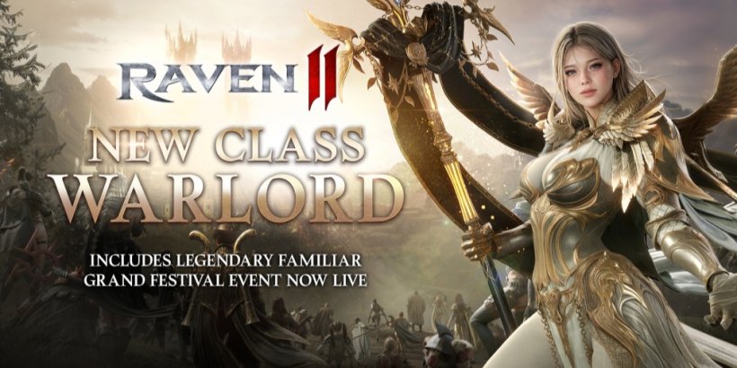 Raven2 adds the spear-wielding Warlord class in Grand Festival update