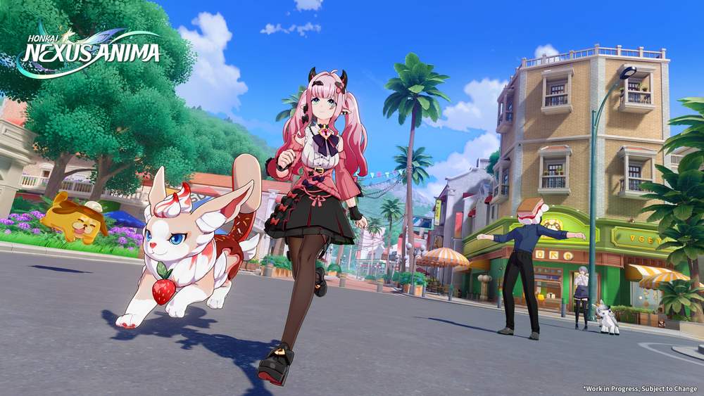 Screenshot promotionnel de Honkai Nexus Anima