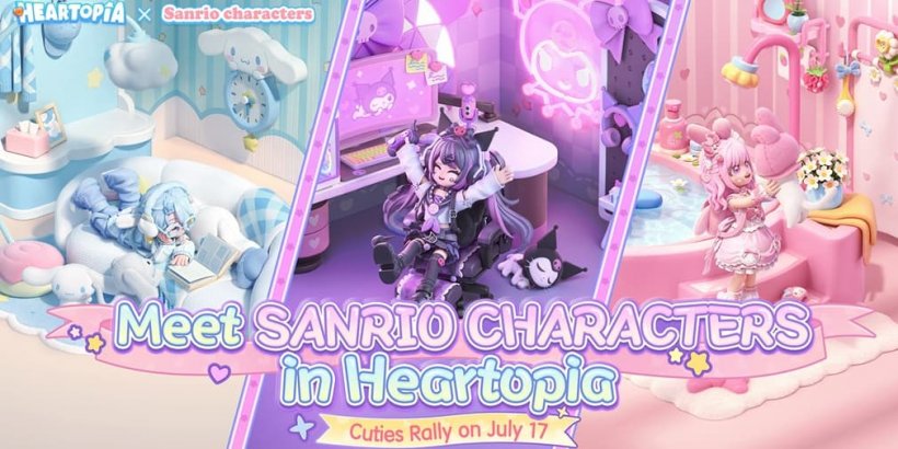Heartopia lets you dress up as My Melody, Cinnamoroll and Kuromo in their Sanrio collab