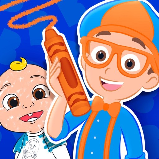 Colour with Blippi & Friends icon