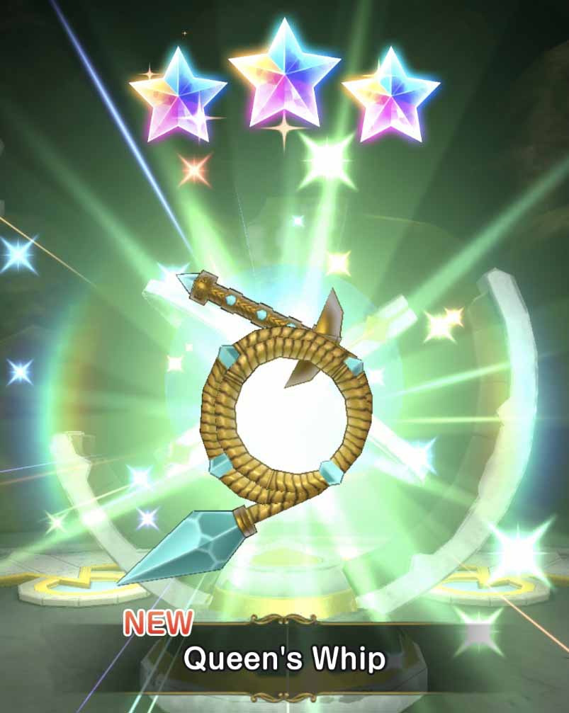 the queen's whip weapon from the gacha