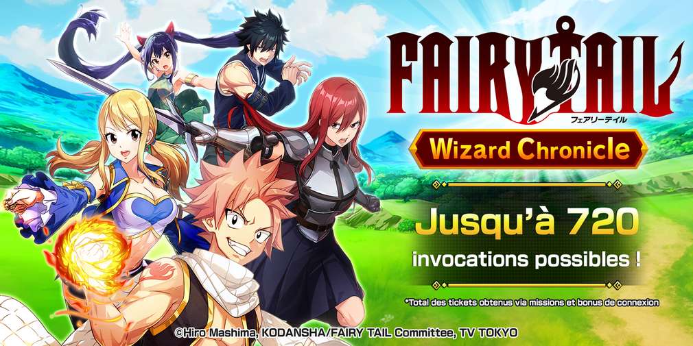 Réussissez des quêtes grâce à vos mages dans le RPG idle Fairy Tail Wizard Chronicle